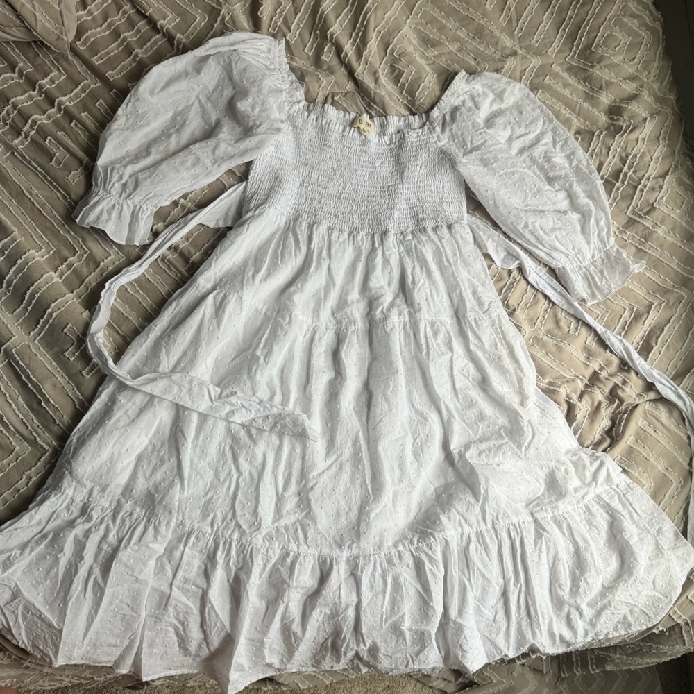 White BIBI Dress
